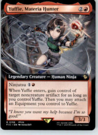 Yuffie, Materia Hunter (Extended Art) - Commander: FINAL FANTASY - 158 - Normal