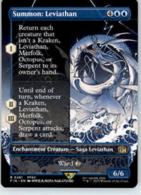 Summon: Leviathan (Borderless) - FINAL FANTASY - 361 - Normal NM
