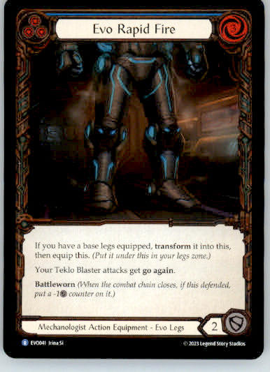 Evo Rapid Fire - Bright Lights - EVO041 - Cold Foil NM