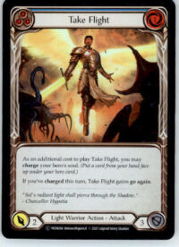 Take Flight (Blue) - Monarch - MON056 - Rainbow Foil Unl NM