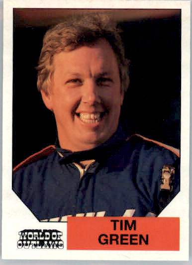 Tim Green - 1990 World of Outlaws - #30 - Racing
