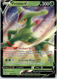 Virizion V - - SWSH: Sword & Shield Promo Cards - SWSH295 - Holo LP