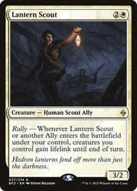 Lantern Scout - Battle for Zendikar - NM