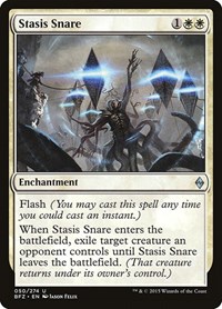 Stasis Snare - Battle for Zendikar - NM