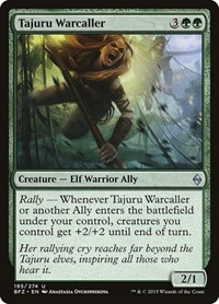 Tajuru Warcaller - Battle for Zendikar - NM