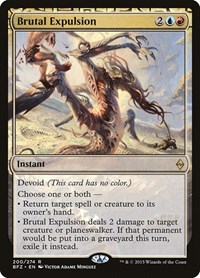 Brutal Expulsion - Battle for Zendikar - NM
