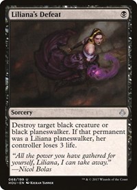 Liliana's Defeat - Hour of Devastation - NM