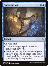 Supreme Will - Hour of Devastation - NM