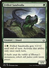 Frilled Sandwalla - Hour of Devastation - NM