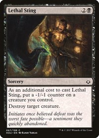 Lethal Sting - Hour of Devastation - NM