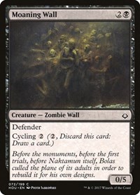 Moaning Wall - Hour of Devastation - NM