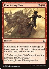 Puncturing Blow - Hour of Devastation - NM