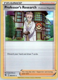 Professor's Research - Champion's Path - 62/73 - Holo NM