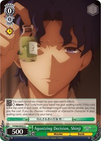 Agonizing Decision, Shinji - Fate/stay night [Heaven’s Feel] - NM