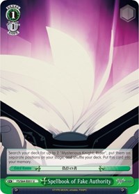 Spellbook of Fake Authority - Fate/stay night [Heaven’s Feel] - NM
