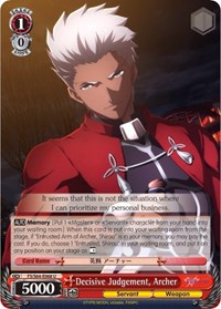Decisive Judgement, Archer - Fate/stay night [Heaven’s Feel] - NM