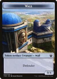 Wall Token - Theros: Beyond Death - NM