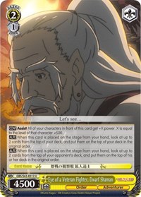 Eye of a Veteran Fighter, Dwarf Shaman - Goblin Slayer - NM