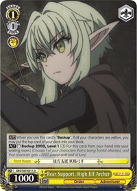 Rear Support, High Elf Archer - Goblin Slayer - NM