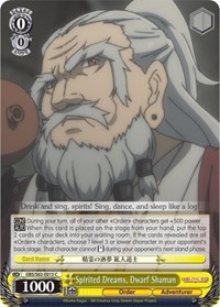 Spirited Dreams, Dwarf Shaman - Goblin Slayer - NM