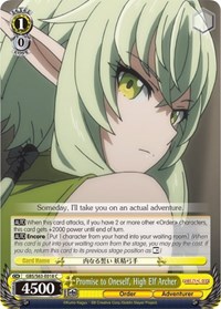 Promise to Oneself, High Elf Archer - Goblin Slayer - NM