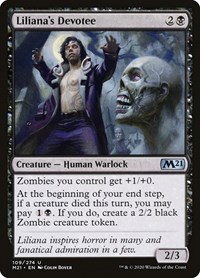 Liliana's Devotee - Core Set 2021 - NM