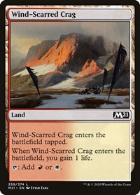 Wind-Scarred Crag - Core Set 2021 - NM