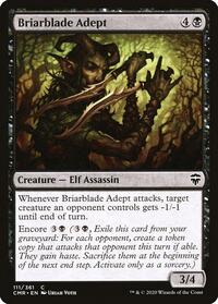 Briarblade Adept - Commander Legends - NM