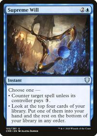 Supreme Will - Commander Legends - NM
