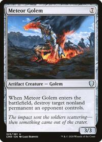Meteor Golem (325) - Commander Legends - NM