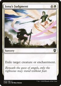 Iona's Judgment - Commander Legends - NM