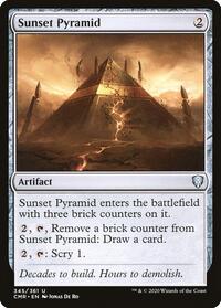 Sunset Pyramid - Commander Legends - NM