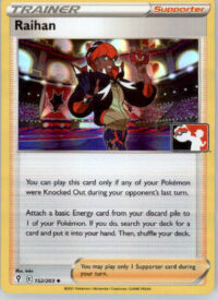 Raihan - Prize Pack Series Cards - 152/203 - Holo NM