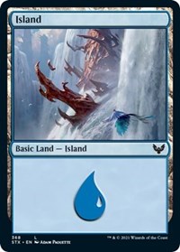 Island (368) - Strixhaven: School of Mages - NM