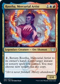 Rootha, Mercurial Artist - Strixhaven: School of Mages - NM