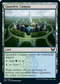 Quandrix Campus - Strixhaven: School of Mages - NM