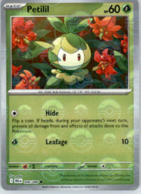 Petilil - Poke Ball Pattern - SV: Black Bolt - 006/086 - Holo NM