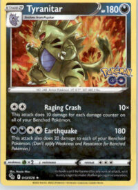 Tyranitar - Pokemon GO - 043/078 - Holo NM