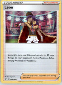 Leon - SWSH04: Vivid Voltage - 154/185 - Holo LP