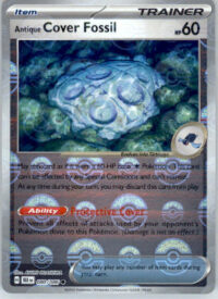 Antique Cover Fossil - Poke Ball Pattern - SV: Black Bolt - 080/086 - Holo NM