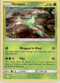 Virizion - Shining Legends - 8/73 - Holo NM