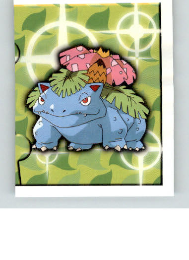 Venusaur - 1999 Merlin Pokemon Stickers - #190