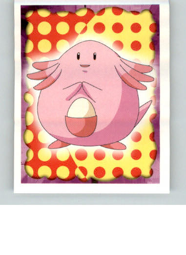 Chansey - 1999 Merlin Pokemon Stickers - #113