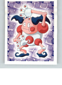 Mr. Mime - 1999 Merlin Pokemon Stickers - #122