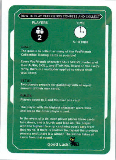 How to Play - VeeFriends Compete & Collect Series 2 - # - Non-sport