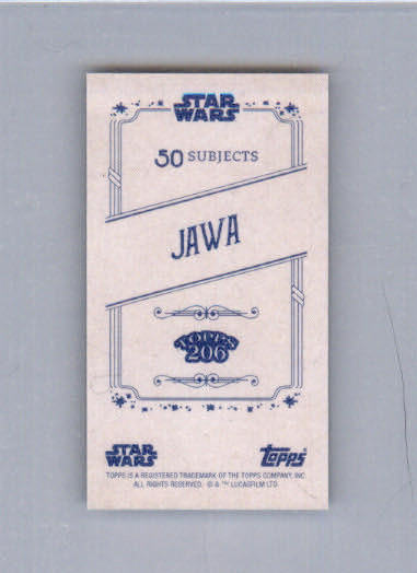 Jawa - 2022 Topps Star Wars 206 - #NNO - Image 2