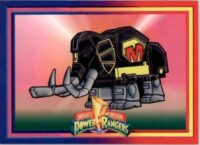 Mastodon Mammoth Dinozord 1994 Collect-A-Card Mighty Morphin Power Rangers #64