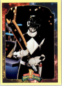 The Black Ranger - 1994 Collect-A-Card Mighty Morphin Power Rangers - #119
