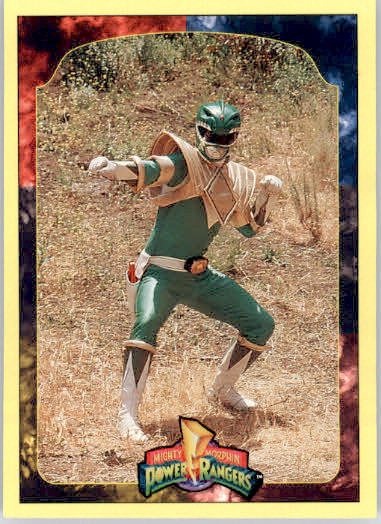 The Green Ranger - 1994 Collect-A-Card Mighty Morphin Power Rangers - #122