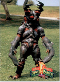 Commander Crayfish - 1995 Collect-A-Card Power Rangers The New Season Hobby - #5